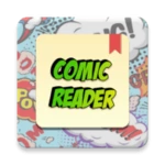 comic book reader (cbz/cbr) android application logo